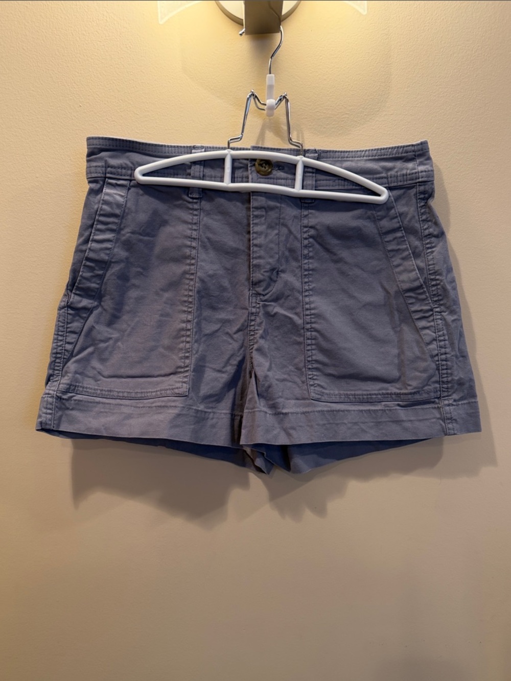 Target Women's Slate Blue High-Rise Utility Shorts